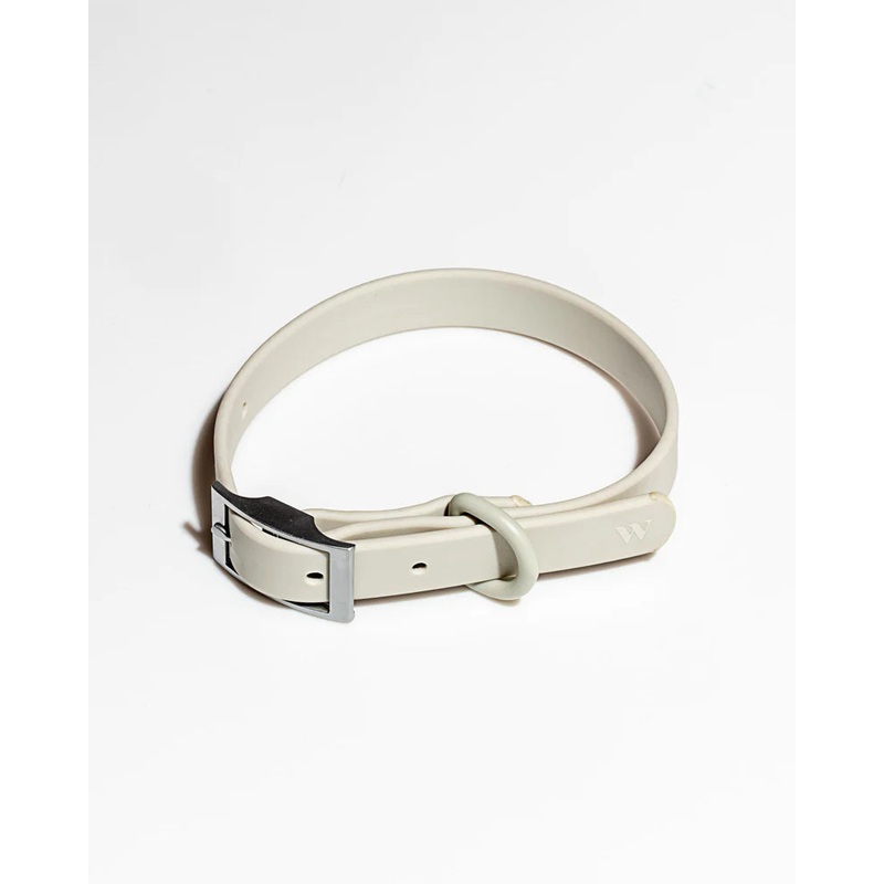 Wild One Light Gray Dog Collar