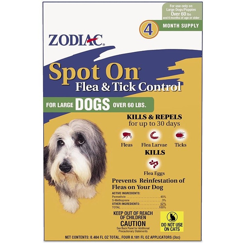 Zodiac Dog Spot On Flea & Tick Control
