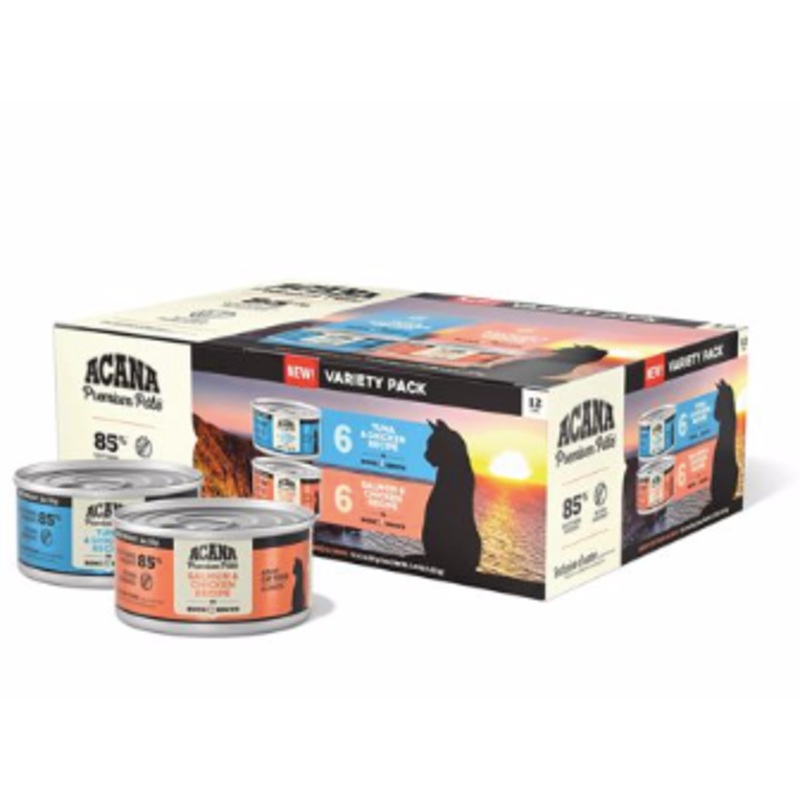 Acana Cat Variety Pate Pack 3oz/12ct