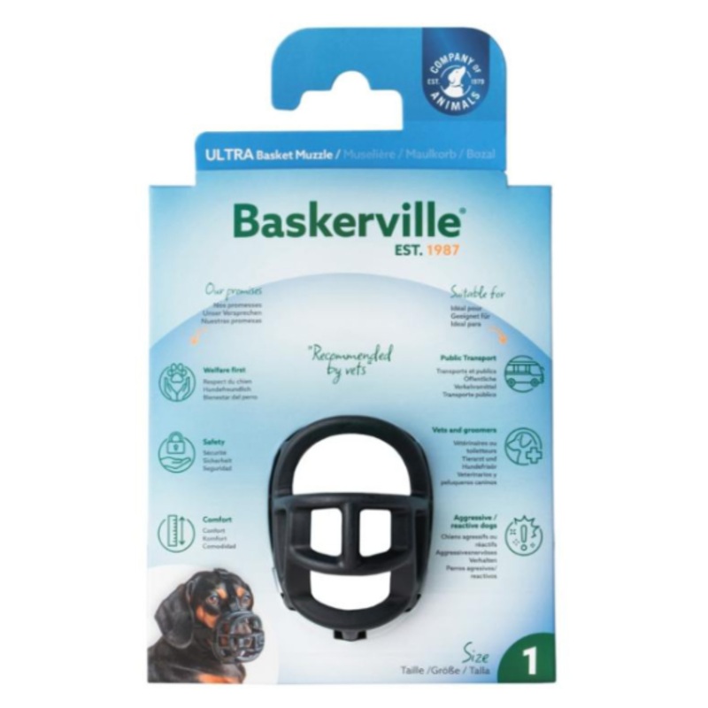 Baskerville Ultra Muzzle Size 1
