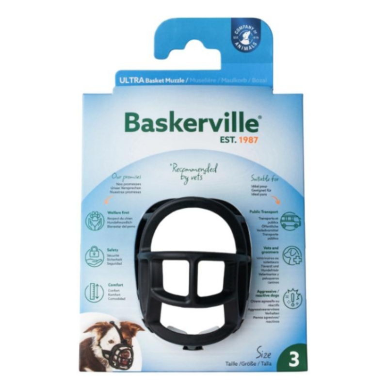 Baskerville Ultra Muzzle Size 3
