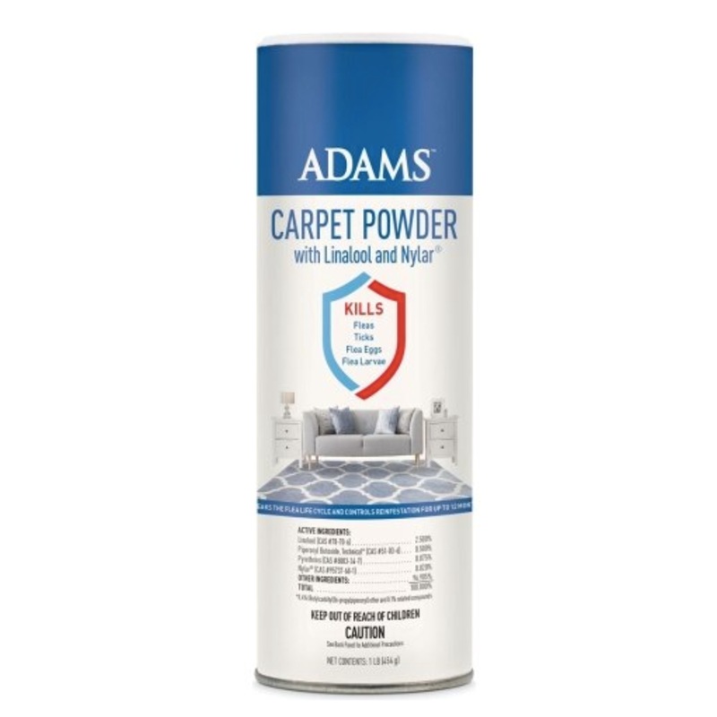Adams Flea & Tick Carpet Powder 16oz