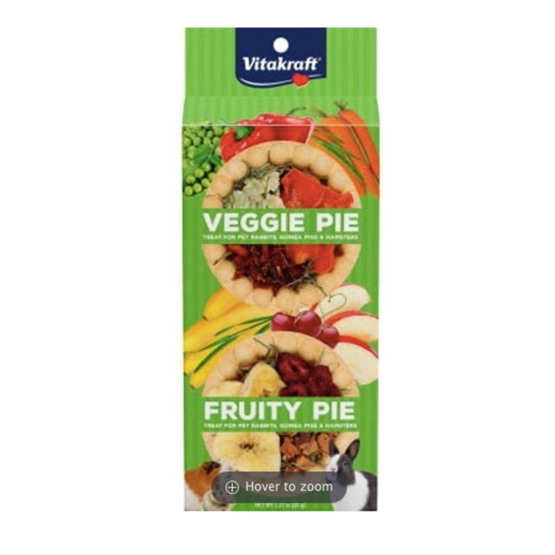 Vitakraft Veggie Pie Small Animal Treats