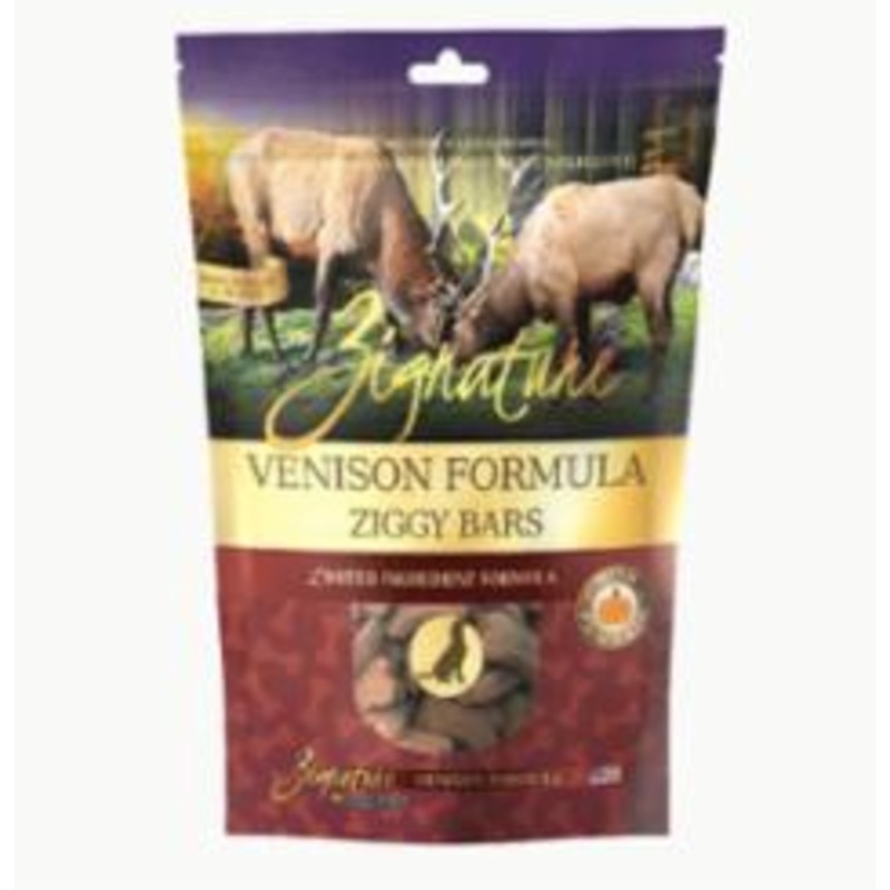 Zignature Ziggy Bar Venison 12oz