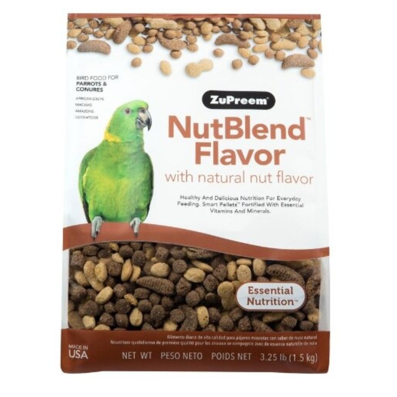 Zupreem NutBlend Parrots & Conure 3.25#