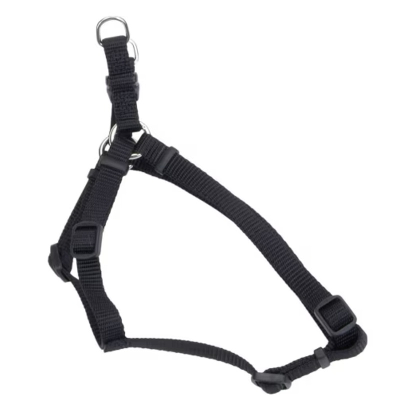 Coastal 5/8 Adj Harness Black 16-24