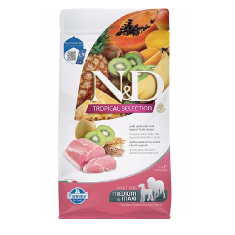 N&D Tropical Pork Med 4.4#
