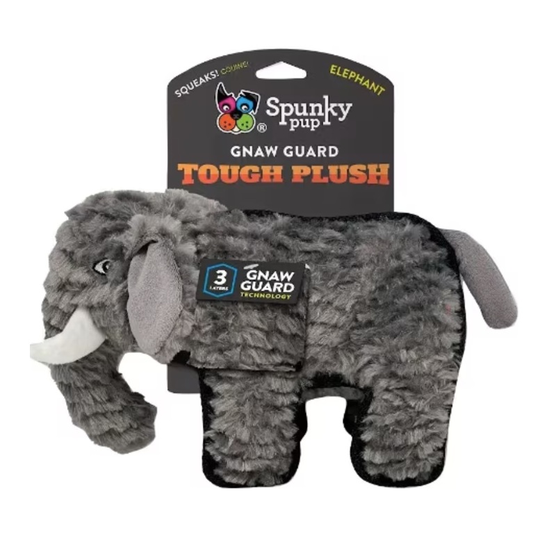 Spunky Pup Elephant Plush
