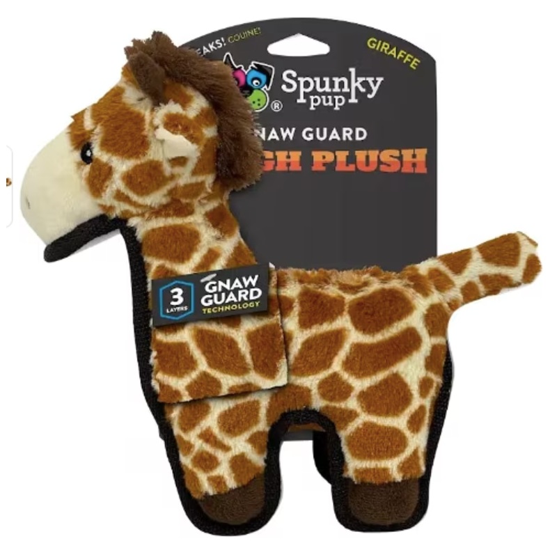 Spunky Pup Giraffe Plush