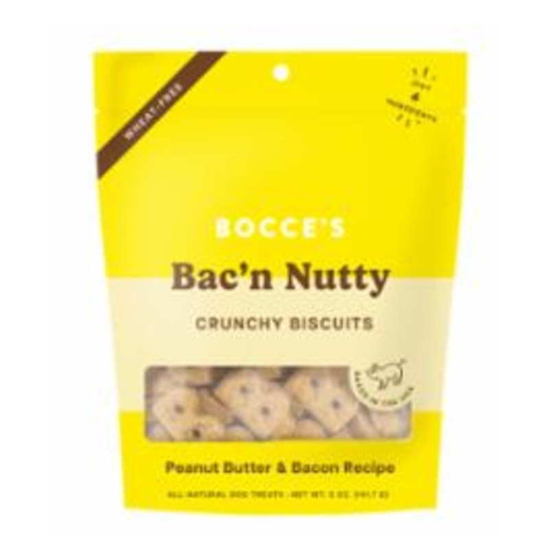 Bocce’s Bac’n Nutty Crunchy Biscuits