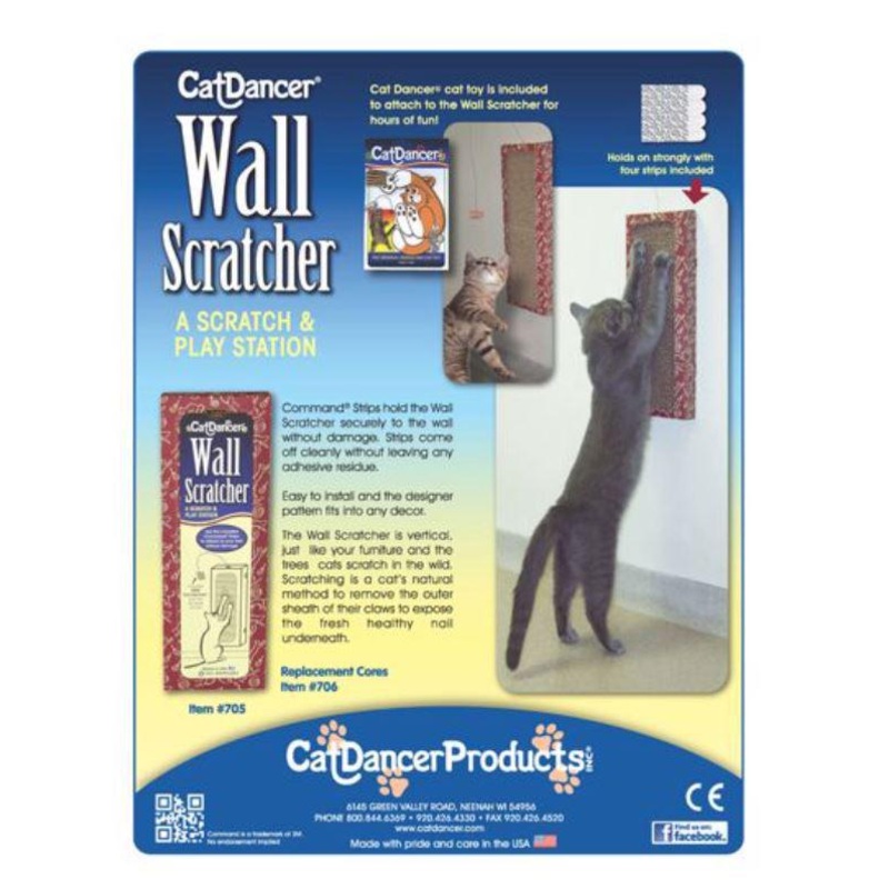 Cat Dancer Wall Scratcher