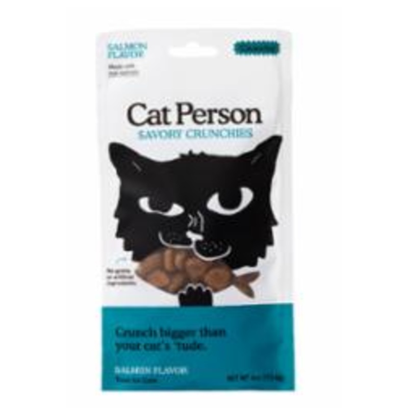 Cat Person Crunchie Salmon 2oz