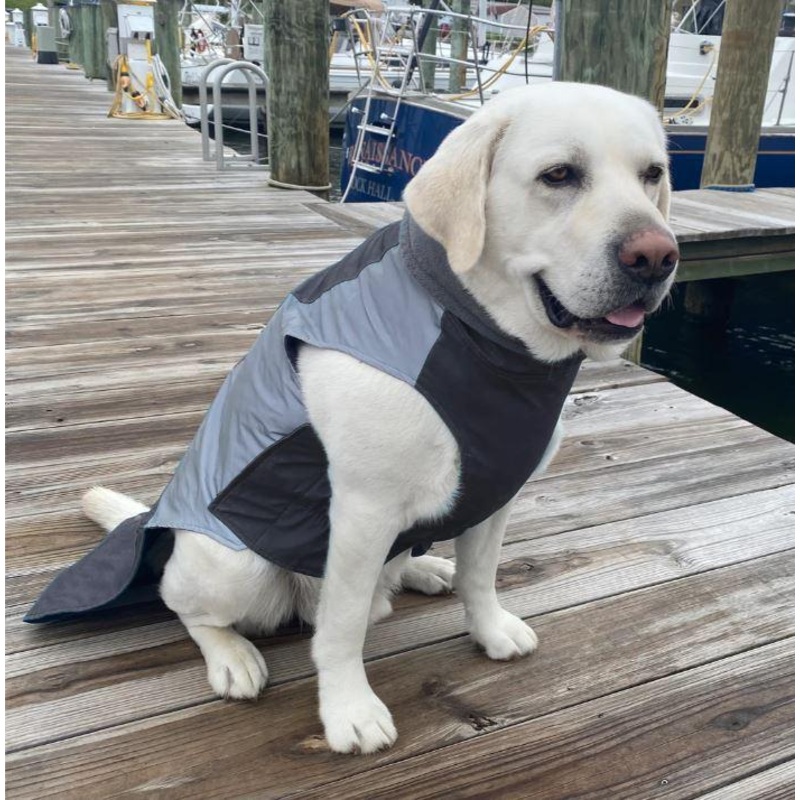 BayDog Charcoal Glacier Bay Winter Coat S