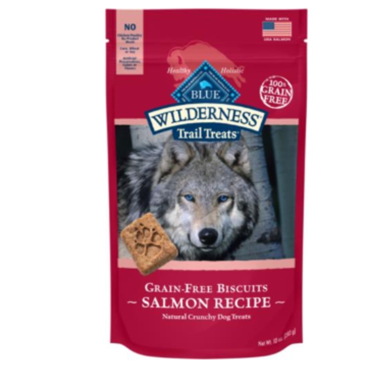 Blue Buffalo Wilderness Salmon Biscuit Dog 10oz