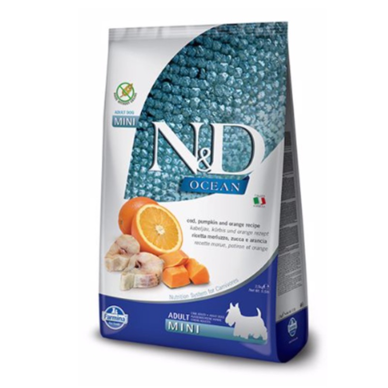 N&D Ocean Cod & Pumpkin Mini 5.5#