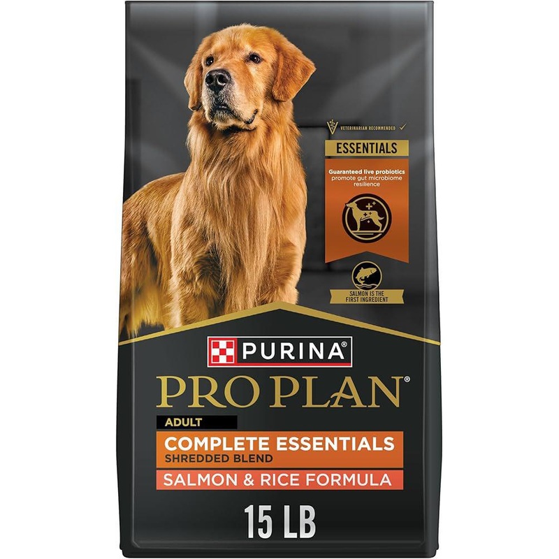 Pro Plan Complete Essentials Shredded Blend Salmon & Rice Dog 15#