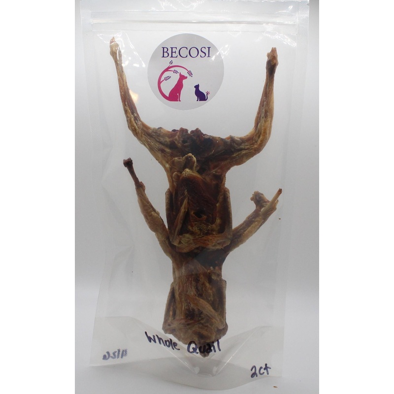 Becosi Whole Quail 2 ct