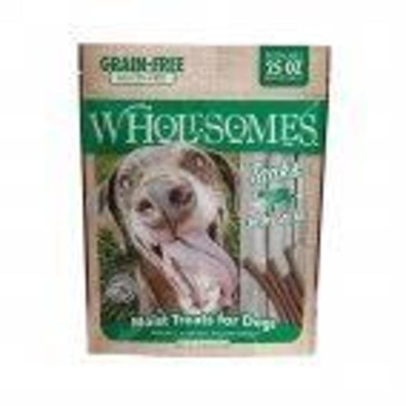 Wholesomes Tank’s Jerky Sticks 25z
