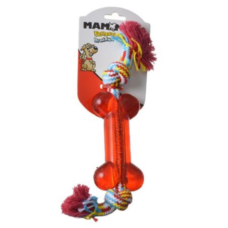 Mammoth 2 Knot Tug w/ TPR Bone 12