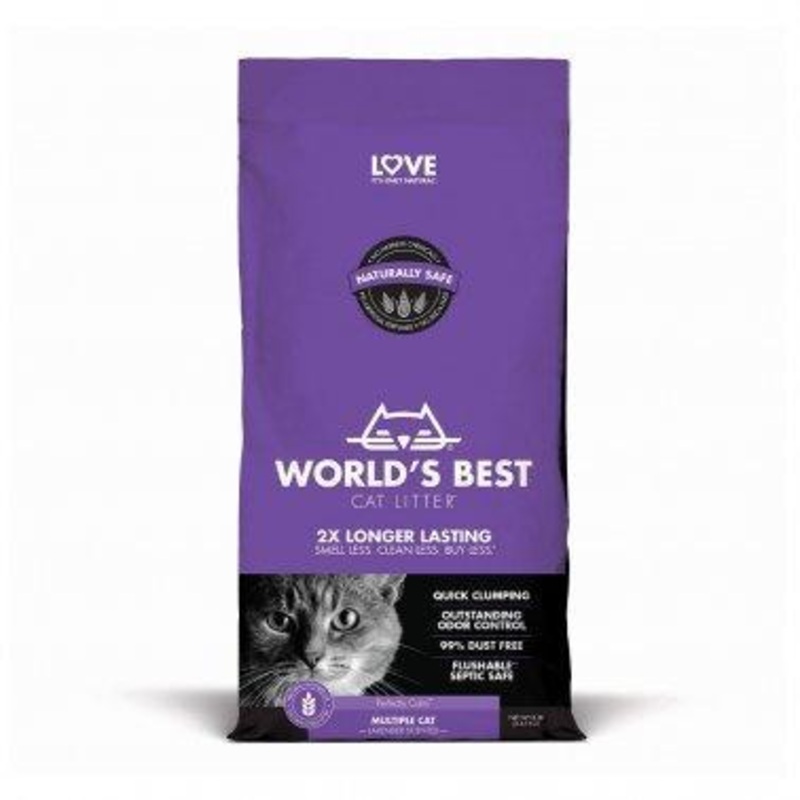 World’s Best Multi Cat Lavender 8#