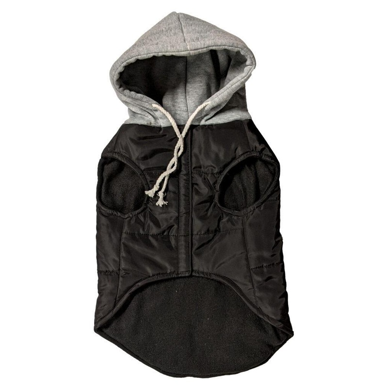Cosmo Reversible Vest w/ Hood Black XSM