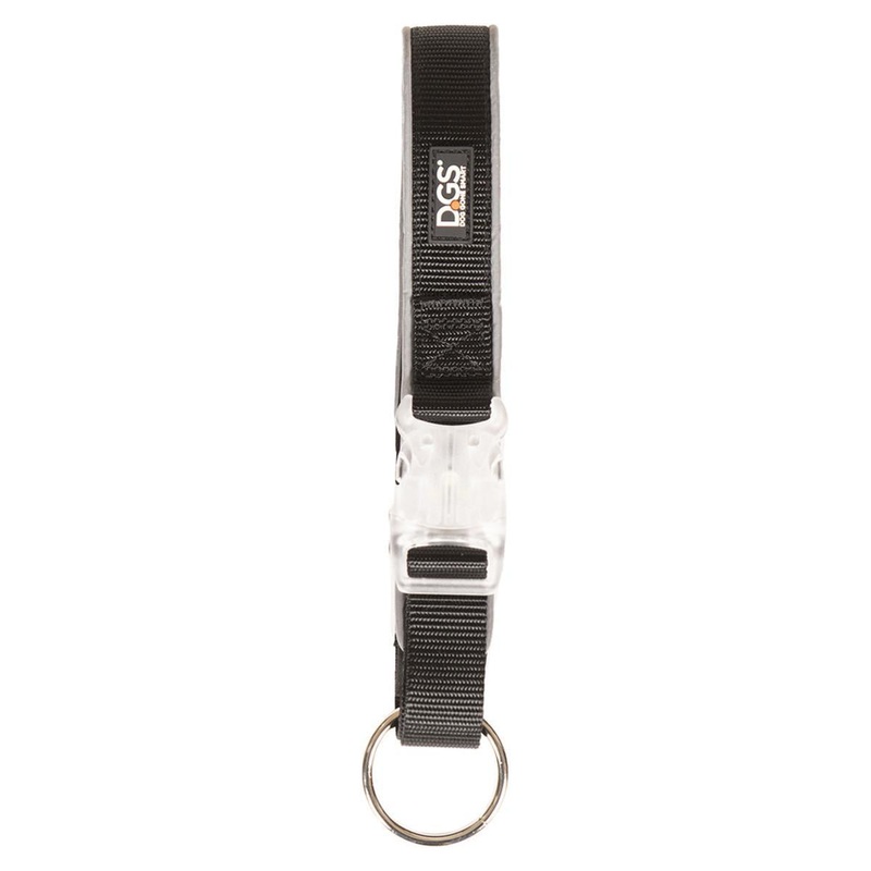 DGS Rechargeable Light Collar LG Black 2.5 (51-63cm)