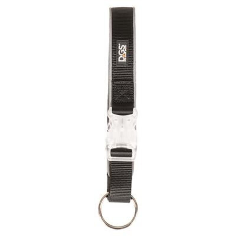 DGS Rechargeable Light Collar SM Black 1.5 (34-41cm)