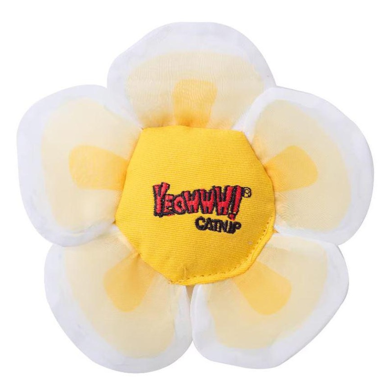Yeowww! Daisy’s Flower Tops White Catnip
