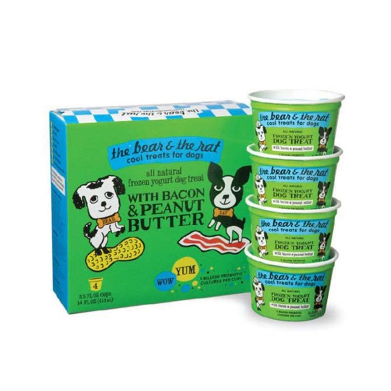B&R Bacon & Peanut Frozen Yogurt 3.5z / 4pk