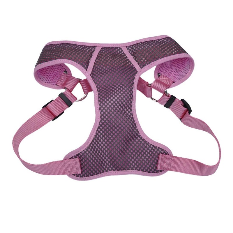 Coastal 1 Soft Harness Gray/Pink 28-36