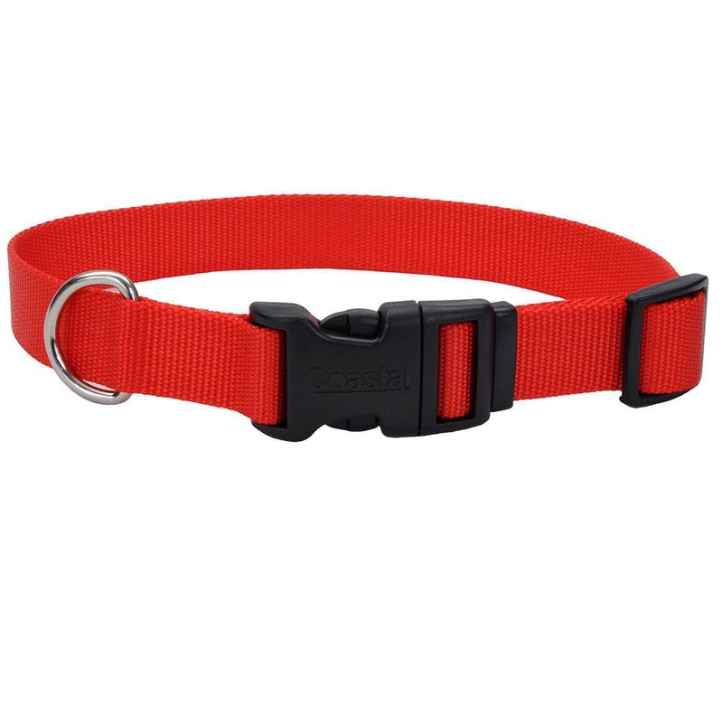 Coastal 3/8 Collar Red 8-12