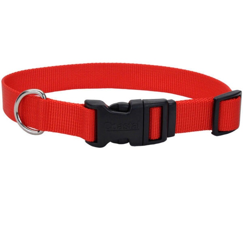 Coastal 5/8 Collar Red 10-14