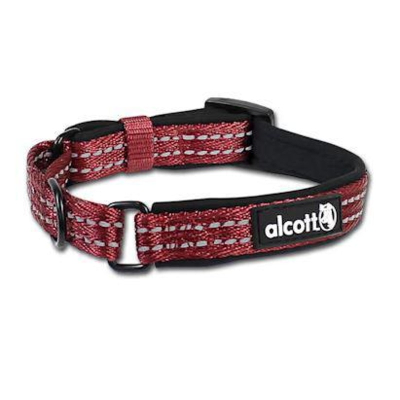 Alcott Martingale Collar Red SM