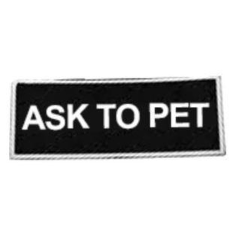 Boss Dog Velcro Patch – Ask To Pet LG