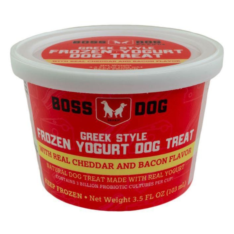 Boss Dog Yogurt Cheddar/Bacon 3.5z