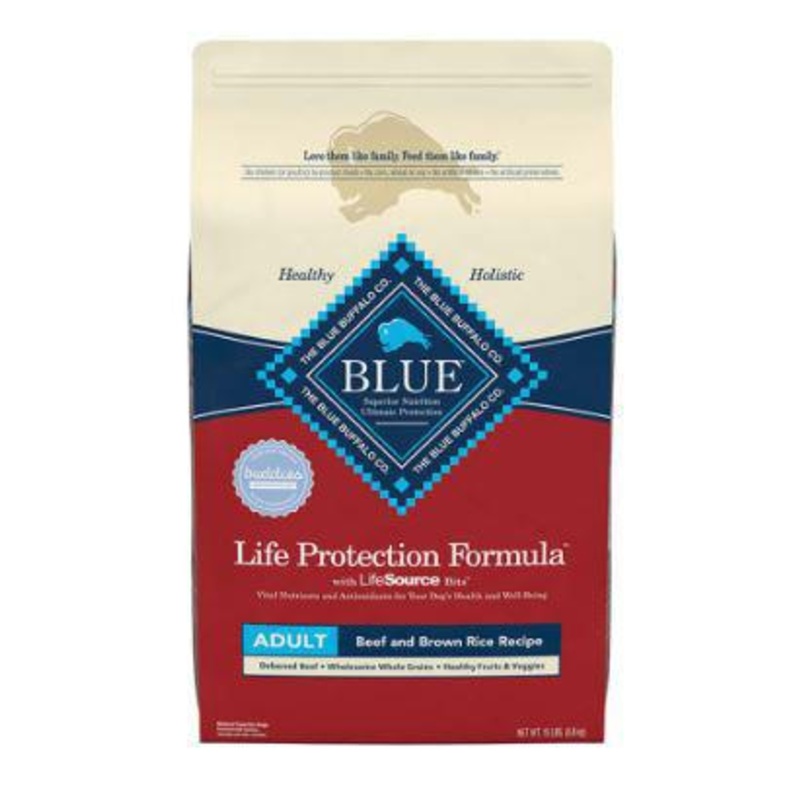 Blue Buffalo Life Beef / Brown Rice 15#