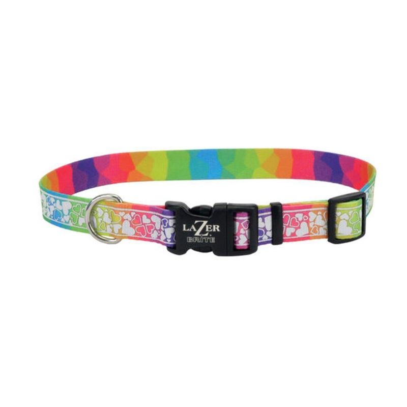 Coastal 18 Adj. Collar Hearts 18-26