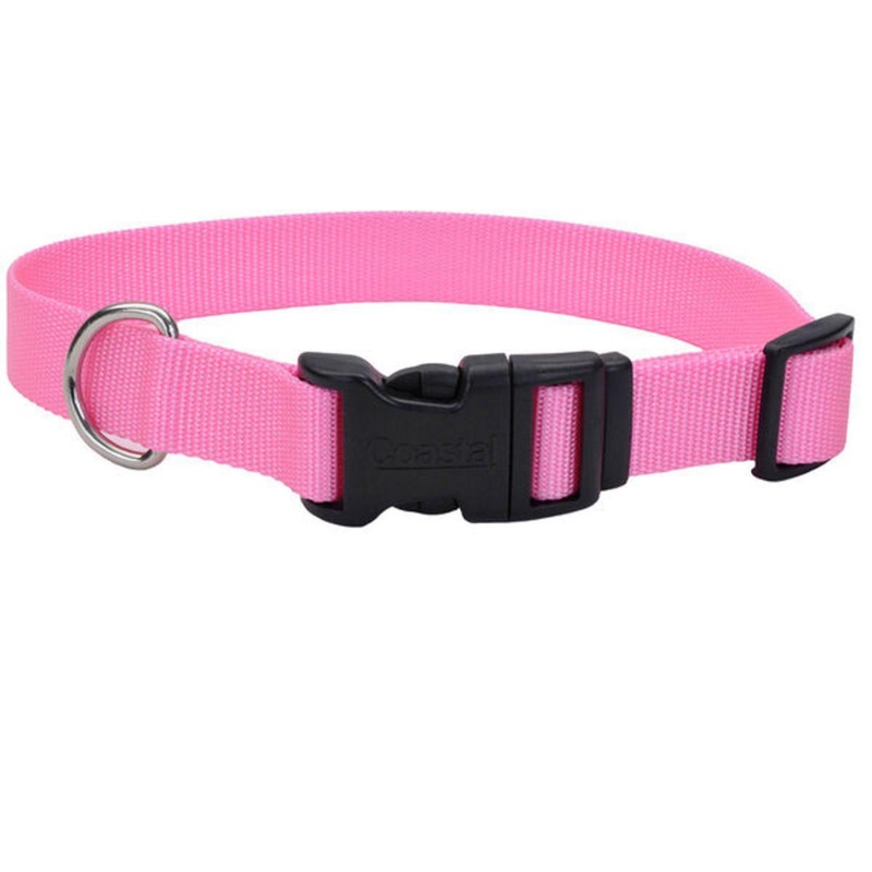 Coastal 3/4 Adj. Collar Pink 14-20