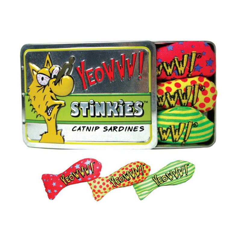 Yeowww! Stinkies Tin 3pk