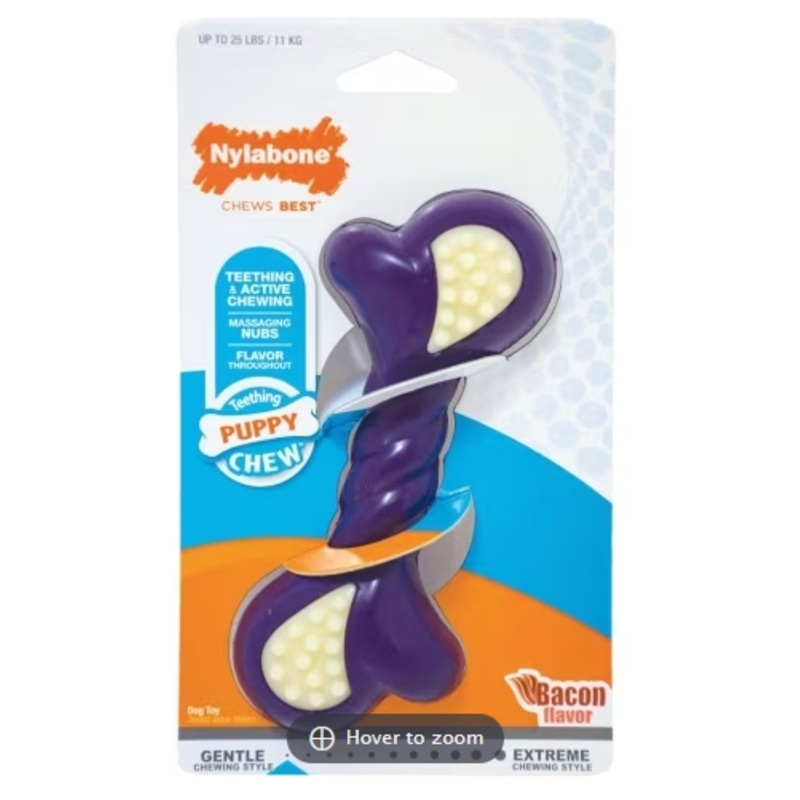 Nylabone Double Bone Bacon Regular
