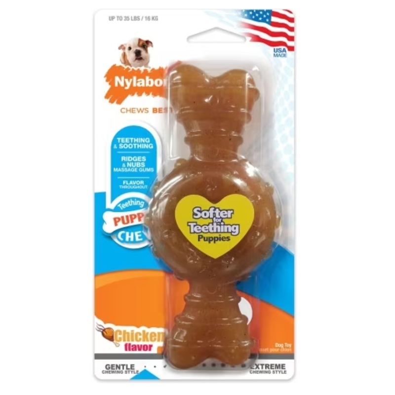 Nylabone Teething Ring Chicken Wolf