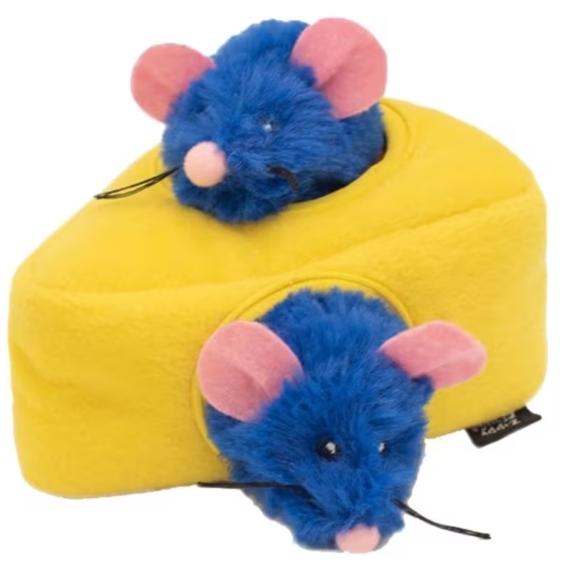 Zippy Claws Burrow Mice N Cheese Catnip SM
