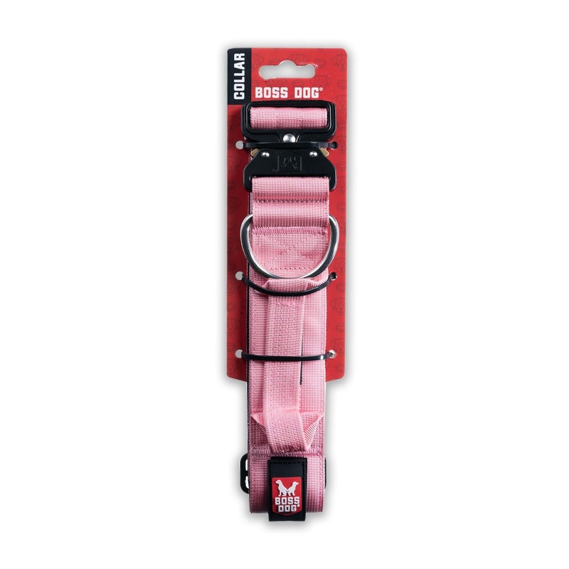 Boss Dog Collar 1.5 Large Red Camo (17-22)