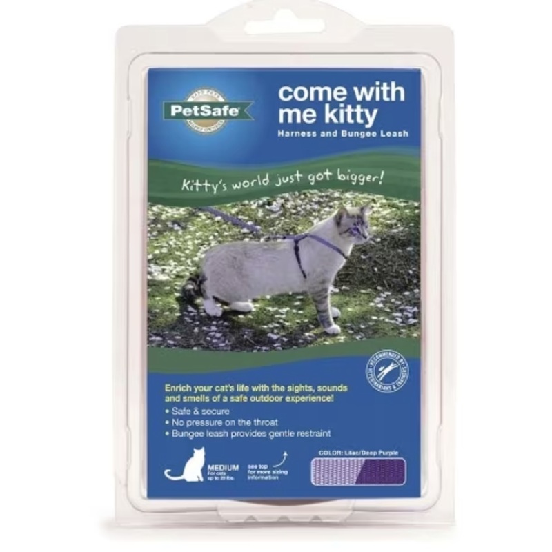Come With Me Kitty Cat Harness & Bungee Leash