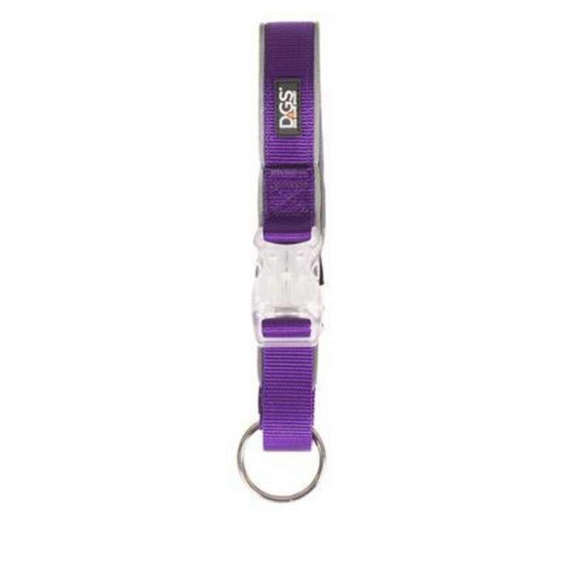 Dog Gone Smart Comet LED Collar Small – Purple