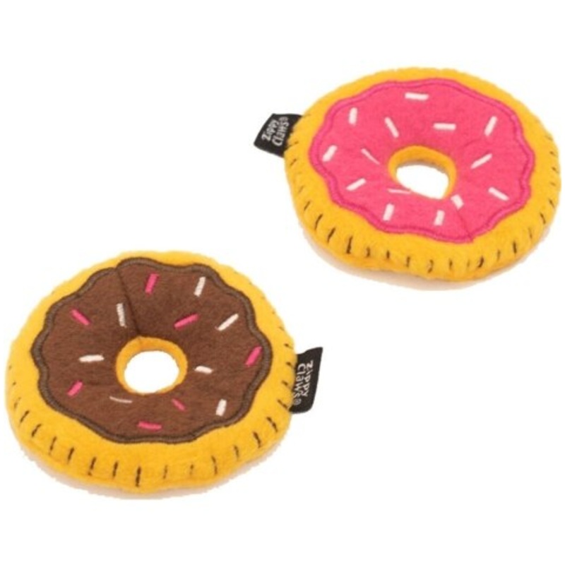 Zippy Claws DonutZ Catnip SM 2pk