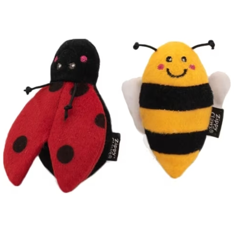 Zippy Claws Ladybug & Bee Catnip