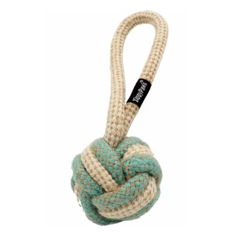Zippy Paws EcoZippy Cotton & Jute Ball MD