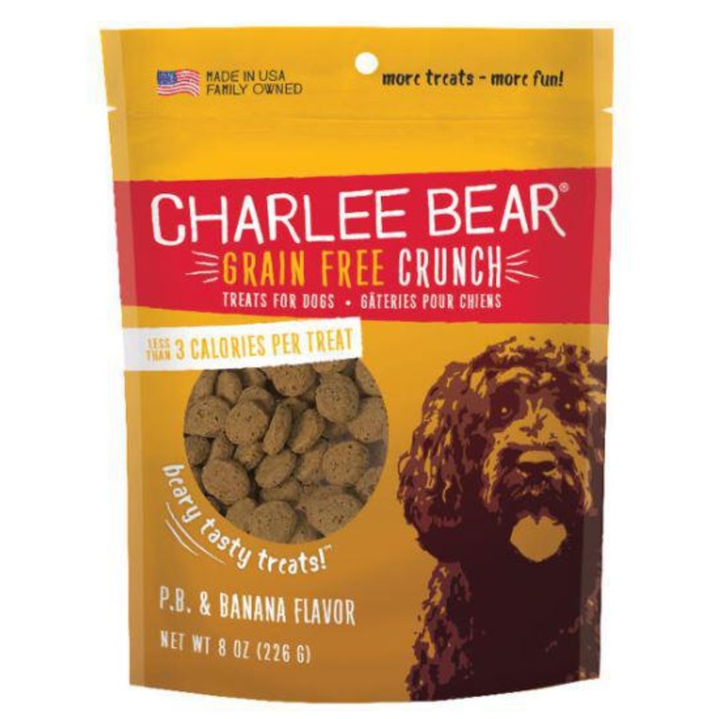 Charlee Bear Crunch Peanut Butter & Banana Treats 8oz