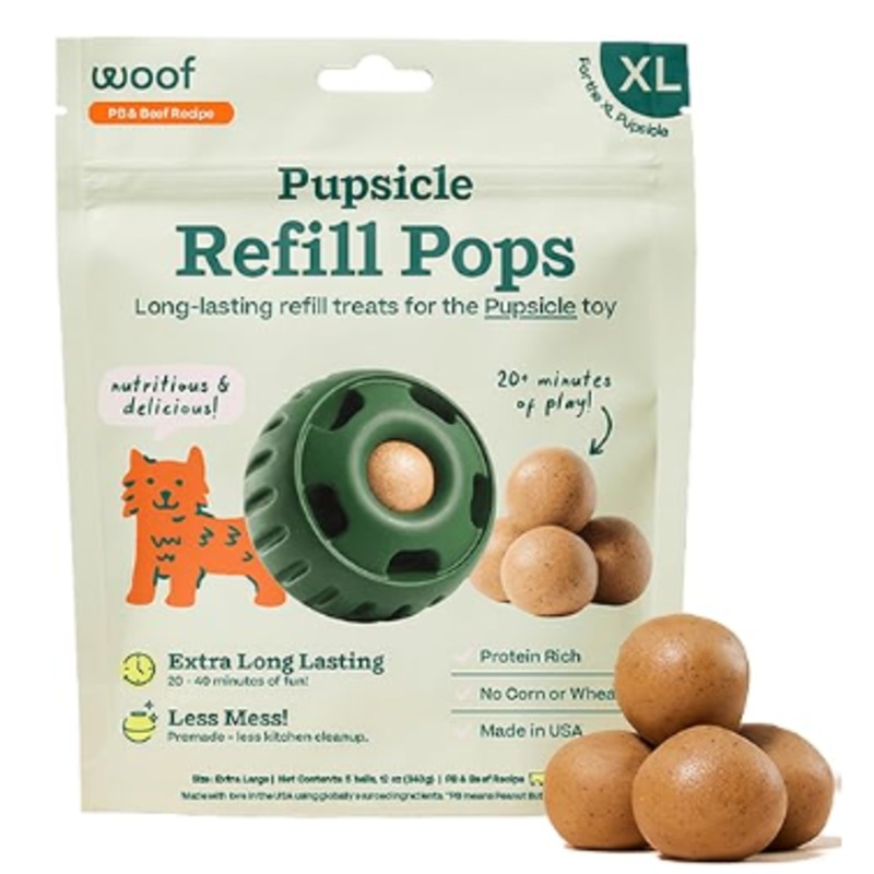 Woof Pupsicle Pops Beef XLG 8z